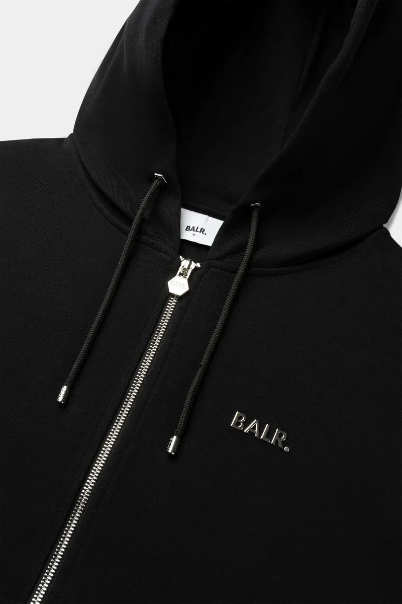Q-Series Regular Fit Zip Through Hoodie