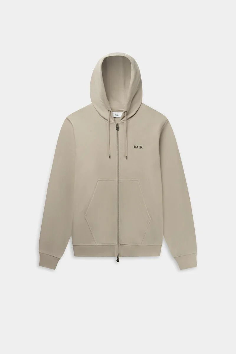 Q-Series Regular Fit Zip Through Hoodie