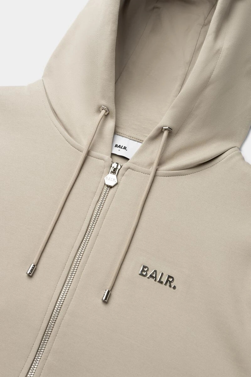 Q-Series Regular Fit Zip Through Hoodie