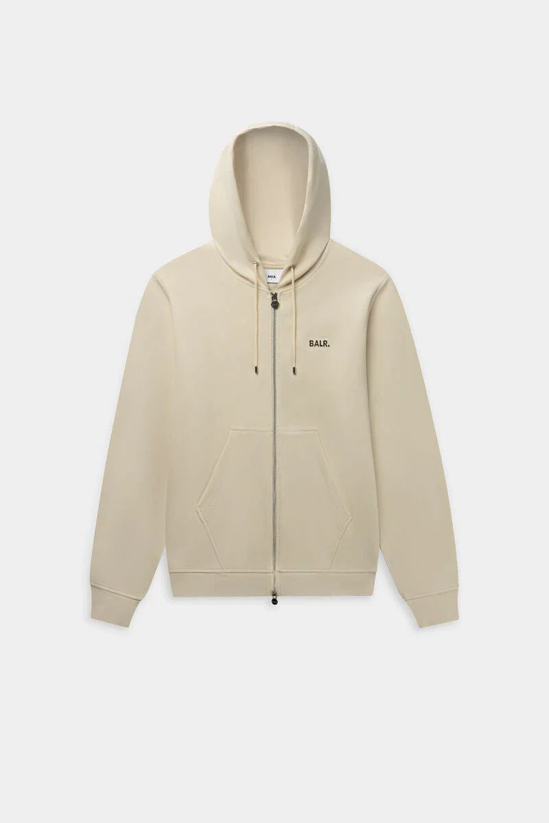 Q-Series Regular Fit Zip Through Hoodie