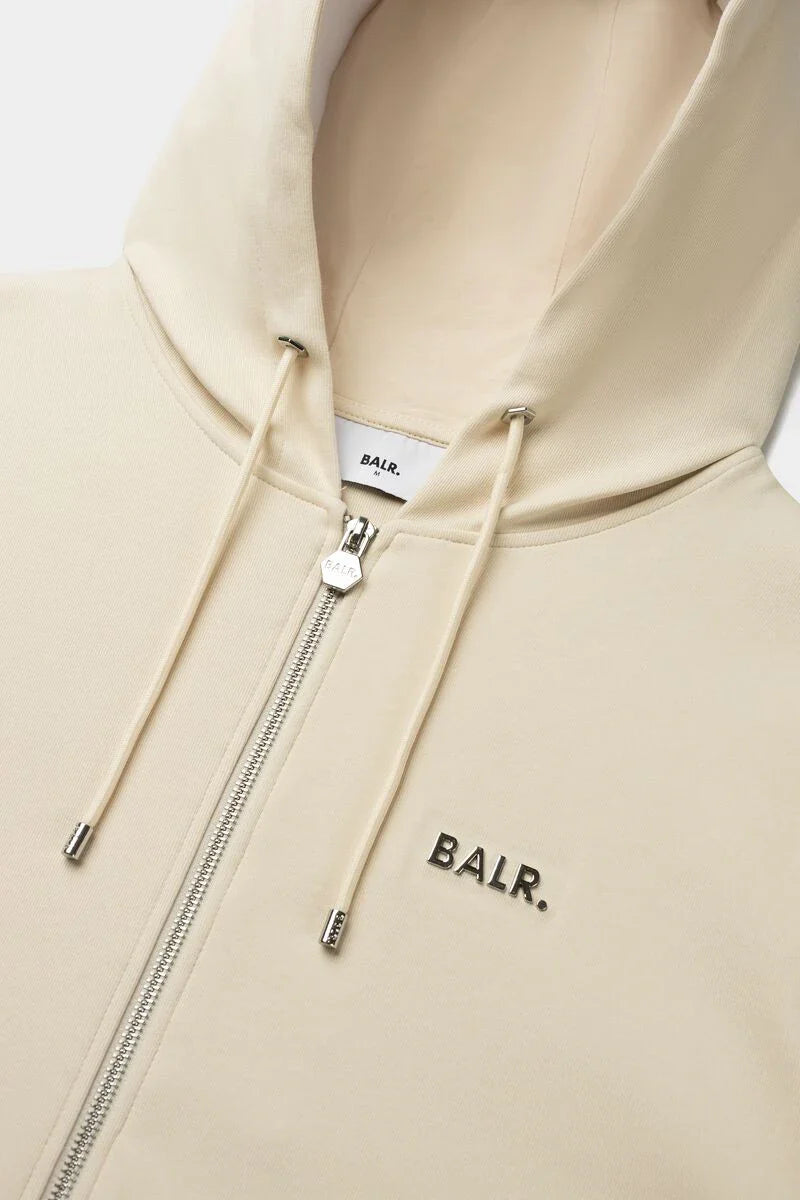 Q-Series Regular Fit Zip Through Hoodie