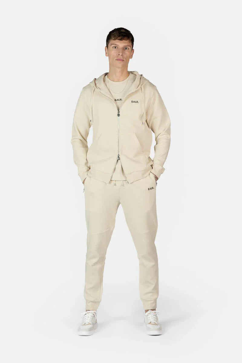 Q-Series Regular Fit Zip Through Hoodie